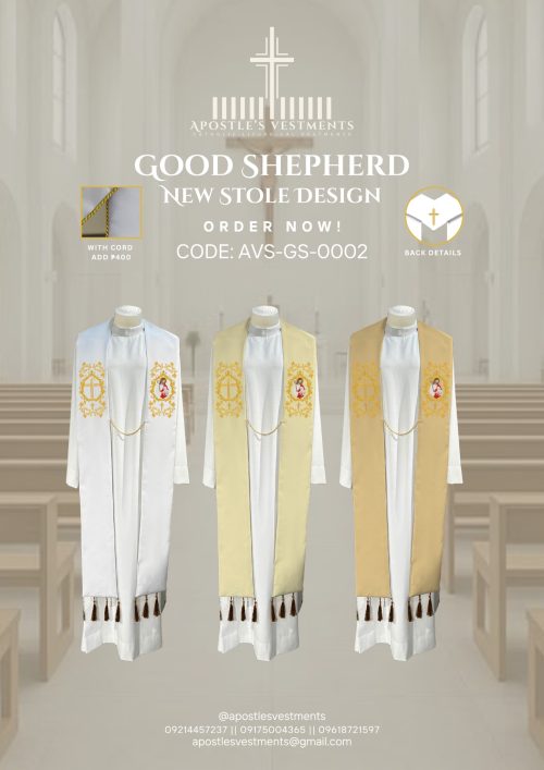 GOOD SHEPHERD STOLE V2 DESIGNS (AVS-GS-0002)