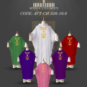 APOSTLE’S VESTMENT CHASUBLE DESIGN (AVT-CH-2026-10.0)