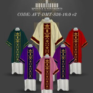 APOSTLE’S VESTMENT DALMATIC DESIGN (AVT-DMT-2026-10.0)