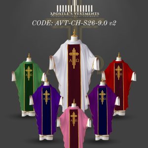 APOSTLE’S VESTMENT CHASUBLE DESIGN (AVT-CH-2026-9.0)