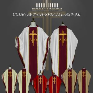 APOSTLE’S VESTMENT CHASUBLE DESIGN (AVT-CH-SPECIAL-2026-9.0)