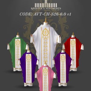 APOSTLE'S VESTMENTS CHASUBLE SET DESIGN (AVT-CH-26-0006)
