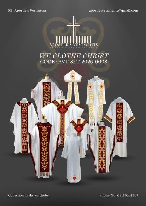 APOSTLE VESTMENTS TAILORING STOLE DESIGNS (AVT-ST-S1-0001)
