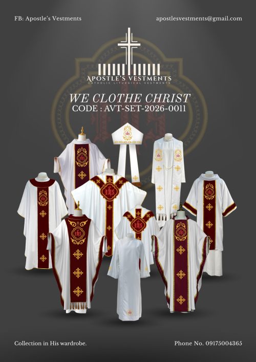 APOSTLE VESTMENT'S DETACHABLE ORPHREY DESIGN (AVDO-SPECIAL-0001)
