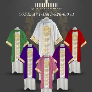 APOSTLE'S VESTMENTS DALMATIC SET DESIGN (AVT-DMT-26-0006)