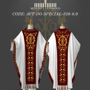 APOSTLE'S VESTMENTS DETACHABLE ORPHREY SET DESIGN (AVT-DO-SPECIAL-26-0006)