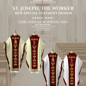 ST. JOSEPH THE WORKER DETACHABLE ORPHREY DESIGNS (AVDO-SJTW-SPECIAL-0001)