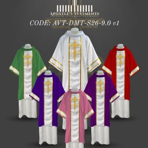 APOSTLE’S VESTMENT DALMATIC DESIGN (AVT-DMT-2026-9.0)