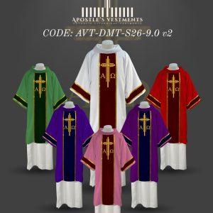 APOSTLE’S VESTMENT DALMATIC DESIGN (AVT-DMT-2026-9.0)