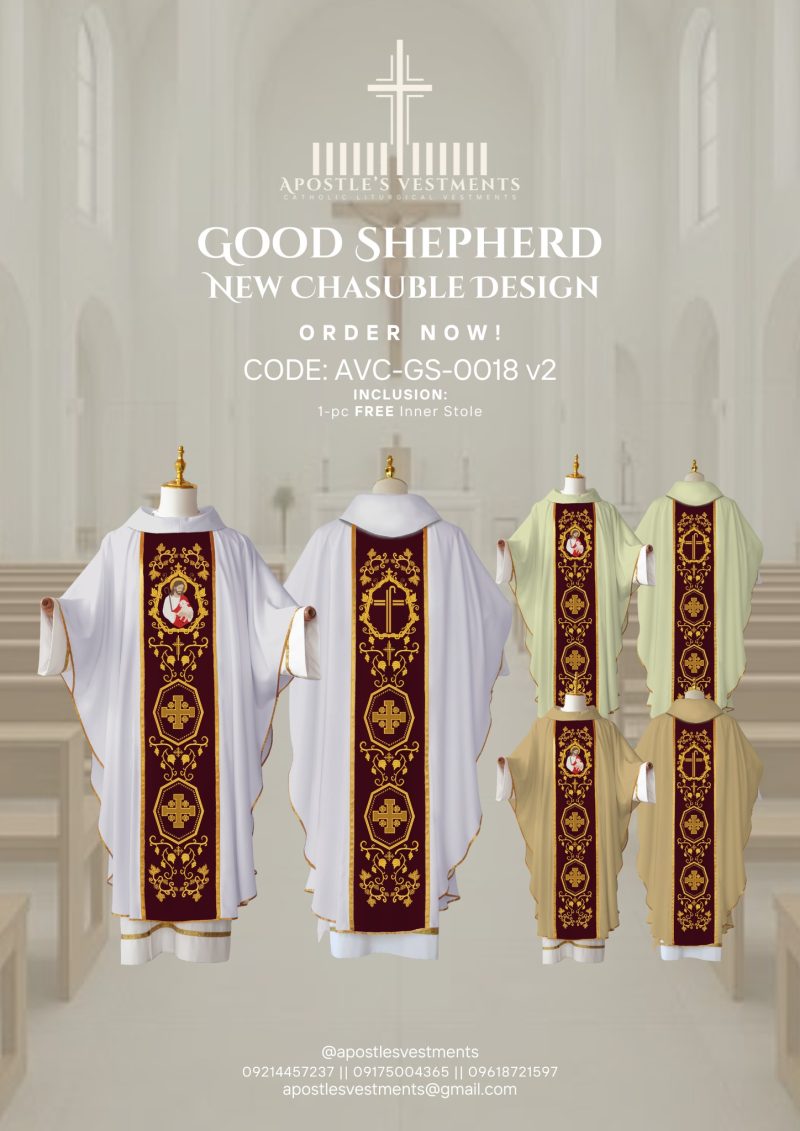 GOOD SHEPHERED CHASUBLE DESIGNS (AVC-GS-0018)