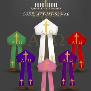 APOSTLE’S VESTMENT MITRE DESIGN (AVT-MT-2026-9.0)