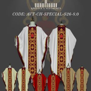 APOSTLE'S VESTMENT CHASUBLE DESIGN (AVT-CH-SPECIAL-2026-8.0)