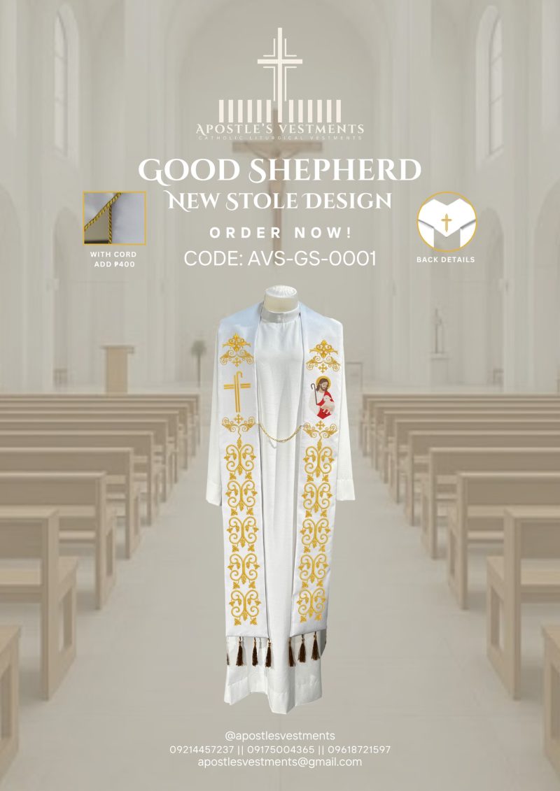 GOOD SHEPHERD STOLE V2 DESIGNS (AVS-GS-0001)