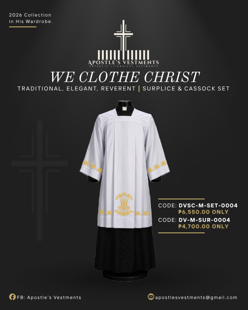 DISCIPLE VESTMENT’S CASSOCK DESIGNS (DVSC-M-SET-0004)