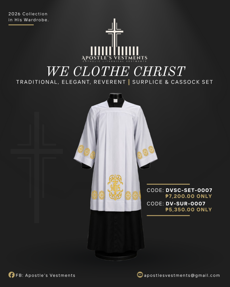 DISCIPLE VESTMENT’S CASSOCK DESIGNS (DVSC-SET-0007)