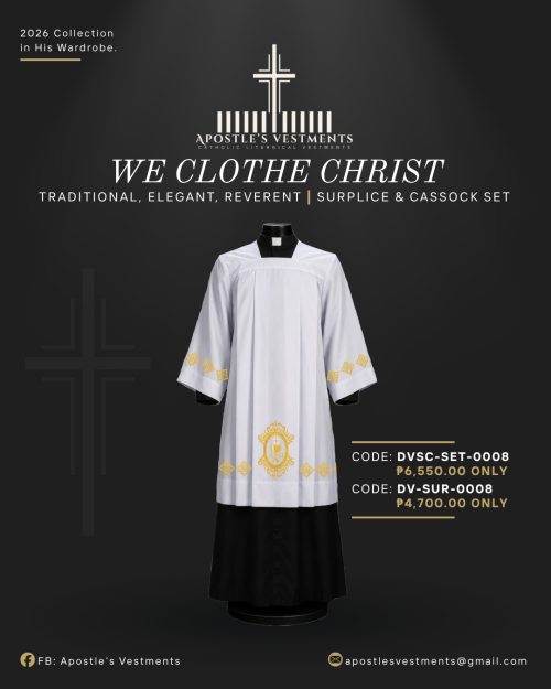 DISCIPLE VESTMENT’S CASSOCK DESIGNS (DVSC-SET-0008)