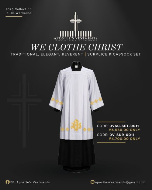 DISCIPLE VESTMENT’S CASSOCK DESIGNS (DVSC-SET-0011)