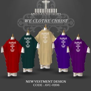 EMBROIDERED CHASUBLE (AVC-0206)