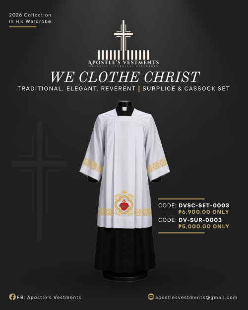 DISCIPLE VESTMENT’S CASSOCK DESIGNS (DVSC-SET-0003)