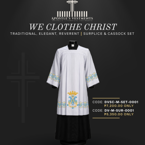 DISCIPLE VESTMENT’S CASSOCK DESIGNS (DVSC-M-SET-0001)