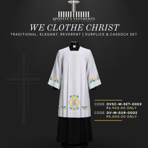 DISCIPLE VESTMENT’S CASSOCK DESIGNS (DVSC-M-SET-0002)