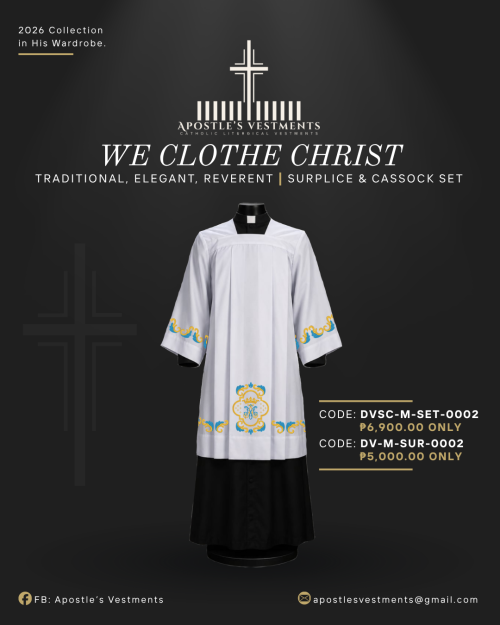 DISCIPLE VESTMENT’S CASSOCK DESIGNS (DVSC-M-SET-0002)