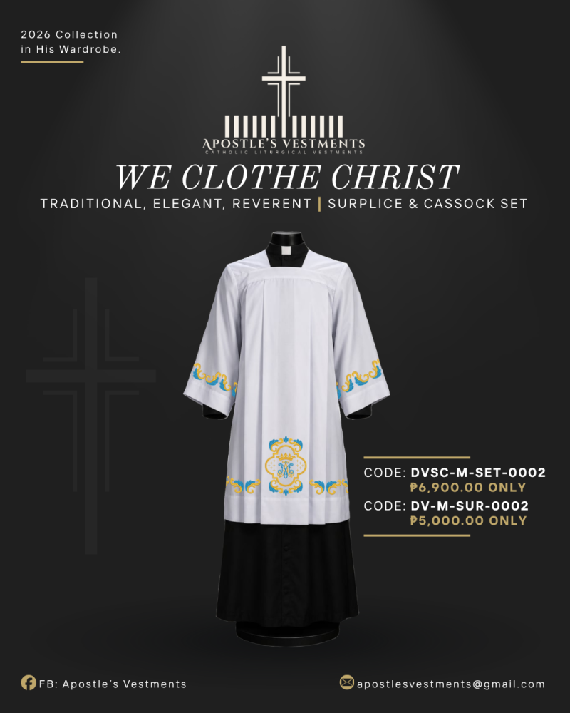 DISCIPLE VESTMENT’S CASSOCK DESIGNS (DVSC-M-SET-0002)