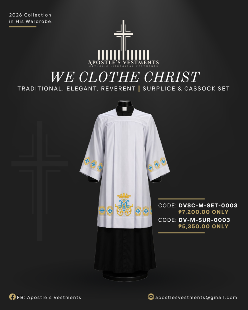 DISCIPLE VESTMENT’S CASSOCK DESIGNS (DVSC-M-SET-0003)