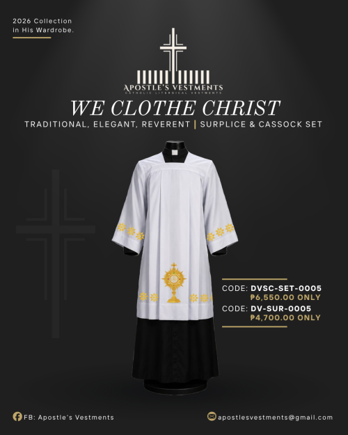 DISCIPLE VESTMENT’S CASSOCK DESIGNS (DVSC-SET-0005)
