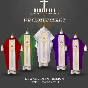 EMBROIDERED CHASUBLE (AVC-0207)