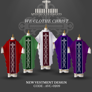 EMBROIDERED CHASUBLE (AVC-0209)