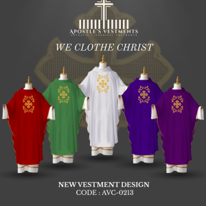 EMBROIDERED CHASUBLE (AVC-0213)