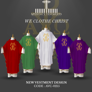 EMBROIDERED CHASUBLE (AVC-0215)