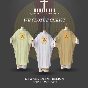 EMBROIDERED CHASUBLE (AVC-0219)