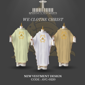 EMBROIDERED CHASUBLE (AVC-0220)