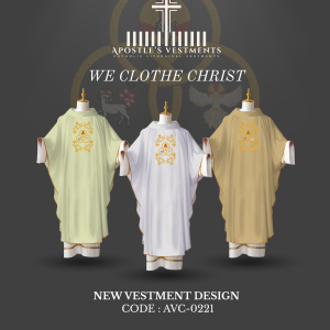 EMBROIDERED CHASUBLE (AVC-0221)