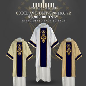 APOSTLE’S VESTMENT DALMATIC DESIGN (AVT-DMT-26-18.0)