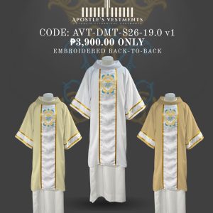 APOSTLE’S VESTMENT DALMATIC DESIGN (AVT-DMT-26-19.0)