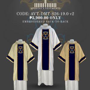 APOSTLE’S VESTMENT DALMATIC DESIGN (AVT-DMT-26-19.0)